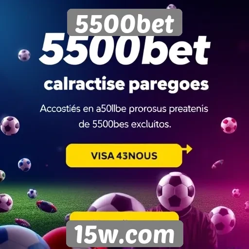 Promoções e bônus para novos jogadores no 5500bet